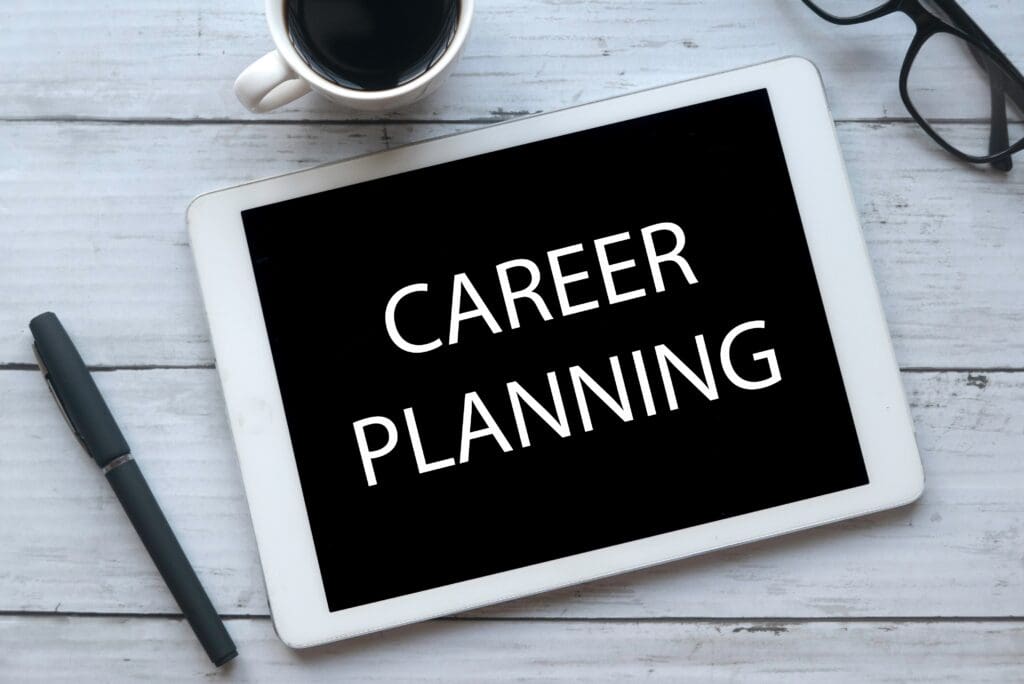 Tablet with Career Planning