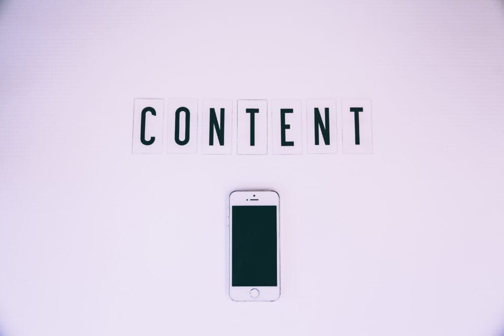 How to Achieve Consistent Social Media Growth.  Concept of content 