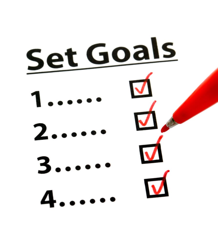 6 Steps to Building a World-Class Real Estate Team
Set Goal with check box