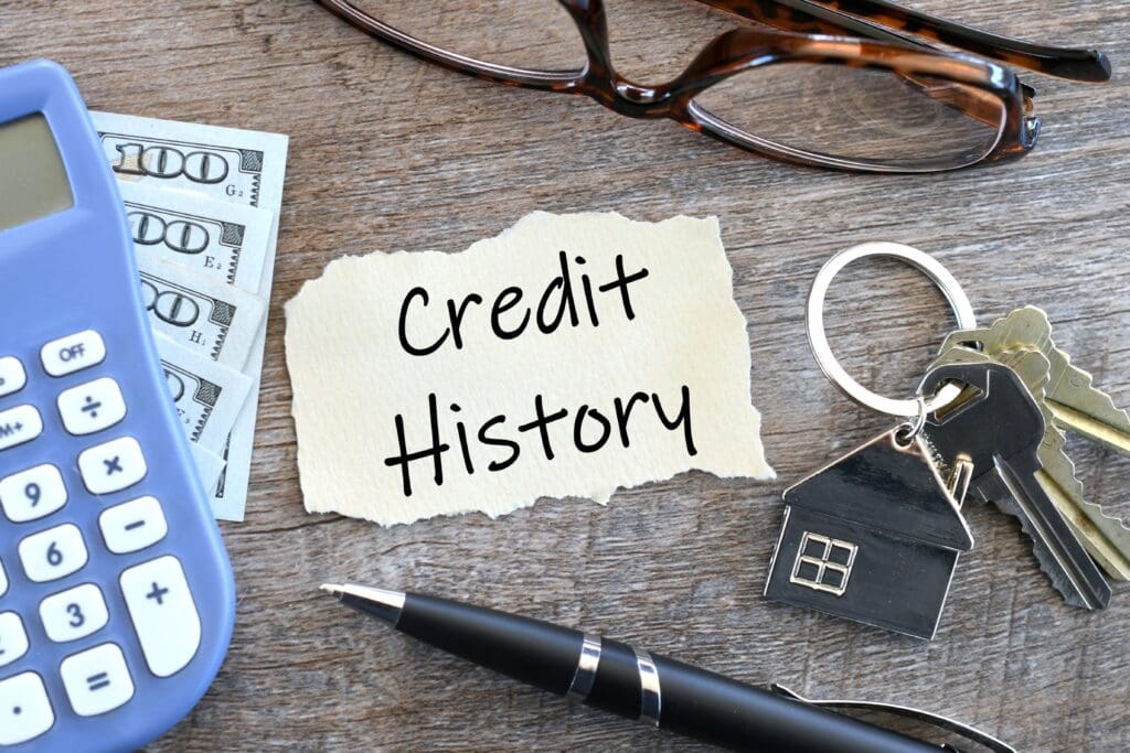 How to Choose the Best Tenants for Your Rental Property Listings.  Concept of Credit History