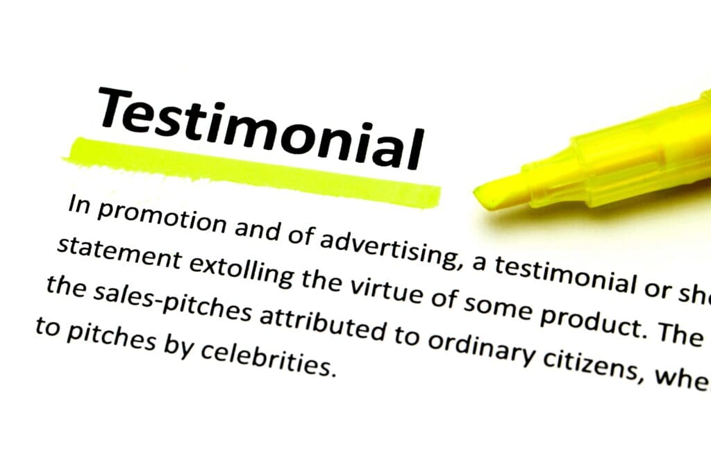 How to Get Positive Real Estate Reviews: Testimonial
