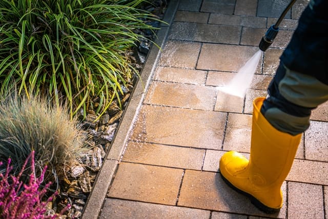 Top 10 Budget-Friendly Ways Sellers Can Improve Curb Appeal:  Spruce up walkways